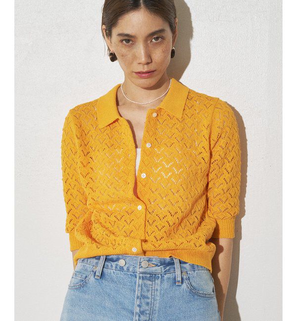 THE PAUSE「【GEMINI】ポロニットプルオーバー」|ニット・セーター|