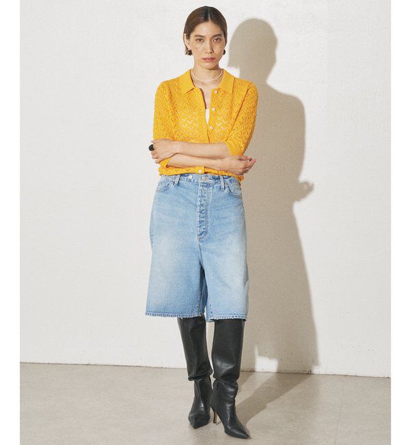 THE PAUSE「【GEMINI】ポロニットプルオーバー」|ニット・セーター|