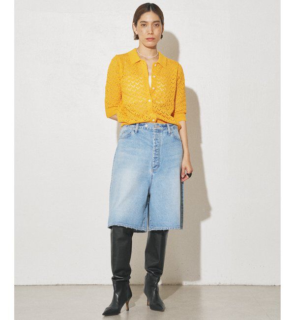 THE PAUSE「【GEMINI】ポロニットプルオーバー」|ニット・セーター|