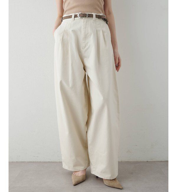  「タックチノパンツ」|チノ|