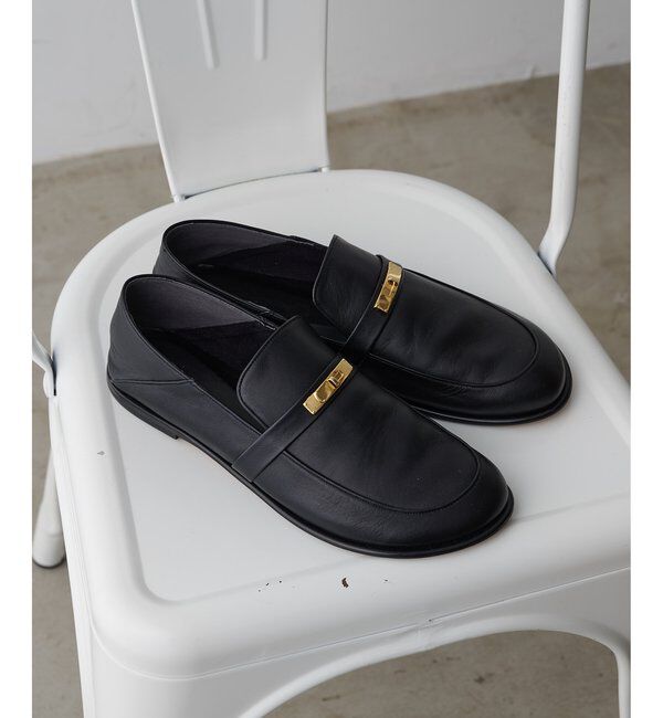 Drawing Numbers「2.718/バックルローファー」|その他|ブラック