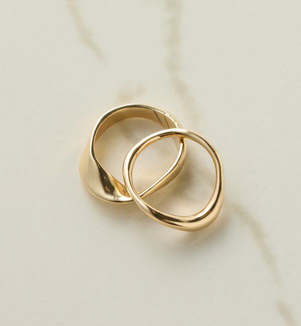  「【PAPILLONNER/パピヨネ】ツイスト2SETリング」|リング|