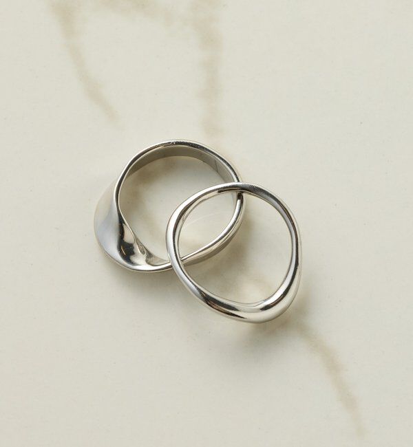  「【PAPILLONNER/パピヨネ】ツイスト2SETリング」|リング|