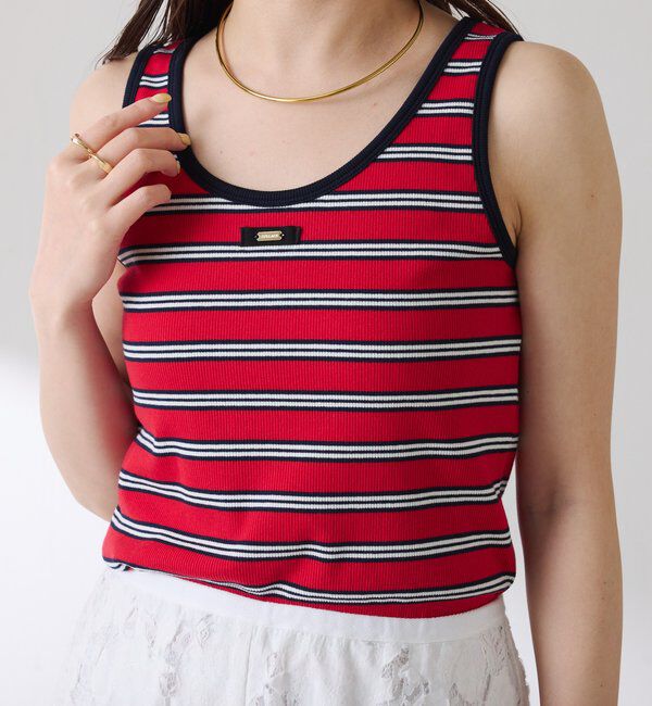  「リブタンクトップ」|Tシャツ・カットソー|