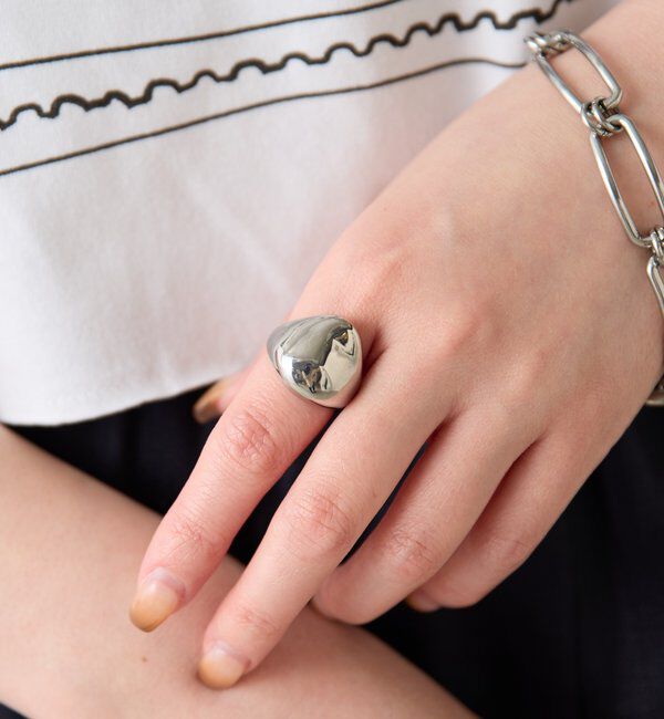  「【Sivelle./シヴェル】ステンレスプドルリング」|リング|