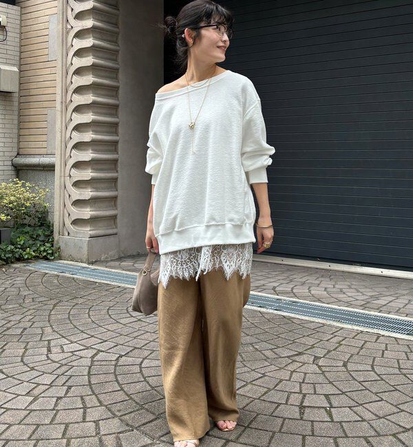  「【インフルエンサーOKOCHI企画】リバーシブルロゴスウェット」|Tシャツ・カットソー|