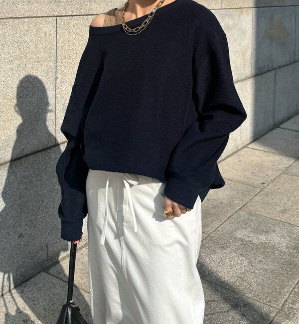  「【インフルエンサーOKOCHI企画】リバーシブルロゴスウェット」|Tシャツ・カットソー|