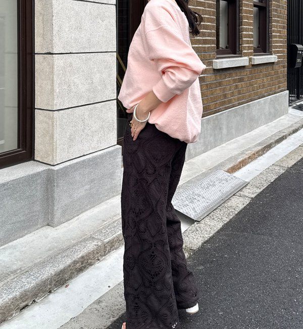  「【インフルエンサーOKOCHI企画】リバーシブルロゴスウェット」|Tシャツ・カットソー|