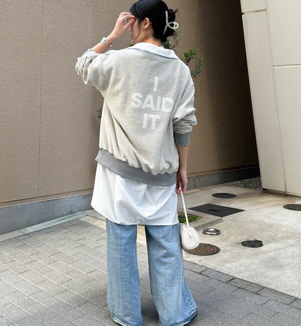  「【インフルエンサーOKOCHI企画】リバーシブルロゴスウェット」|Tシャツ・カットソー|