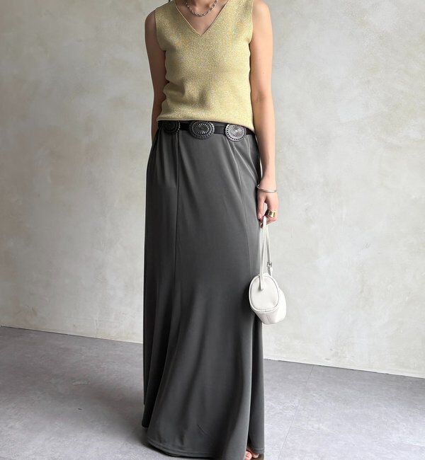  「前後2WAYラメニットタンク」|ニット・セーター|