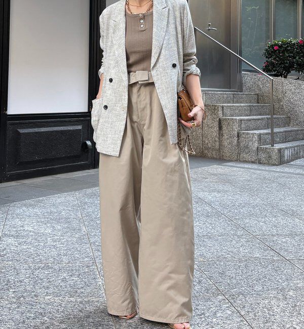  「ヘンリーネック前後2WAYニットタンク」|ニット・セーター|