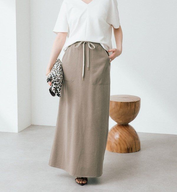  「予約【セットアップ着用可能/接触冷感機能付き】ドレーピーカットソー」|Tシャツ・カットソー|