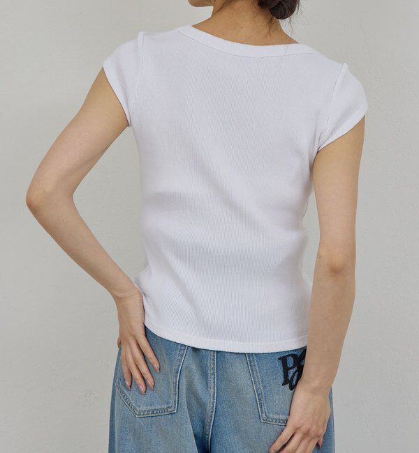  「【PEAS】コットンシルクチビTee」|Tシャツ・カットソー|