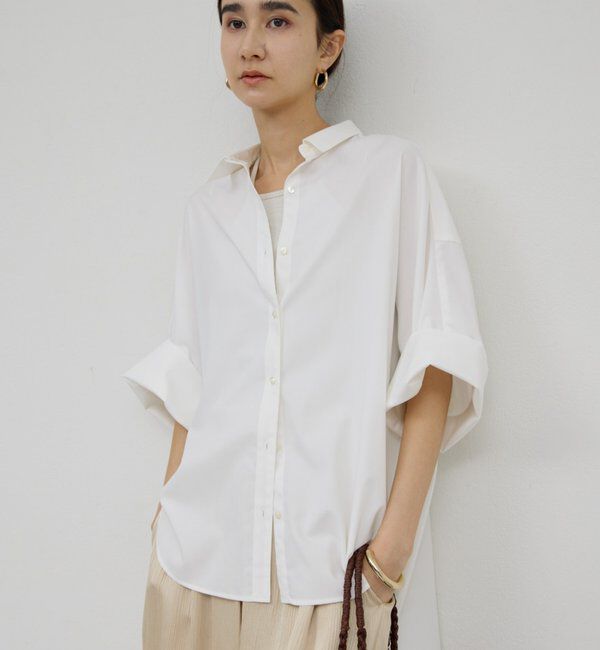 「ハーフスリーブシャツ」|シャツ・ブラウス|