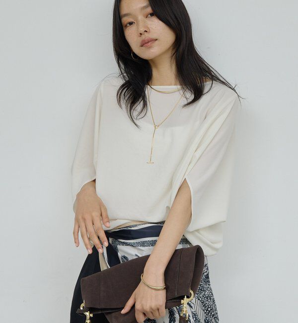  「ドルマンジャージープルオーバー」|シャツ・ブラウス|