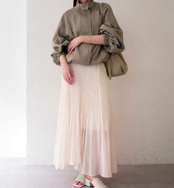  「シアープリーツスカート」|スカート|