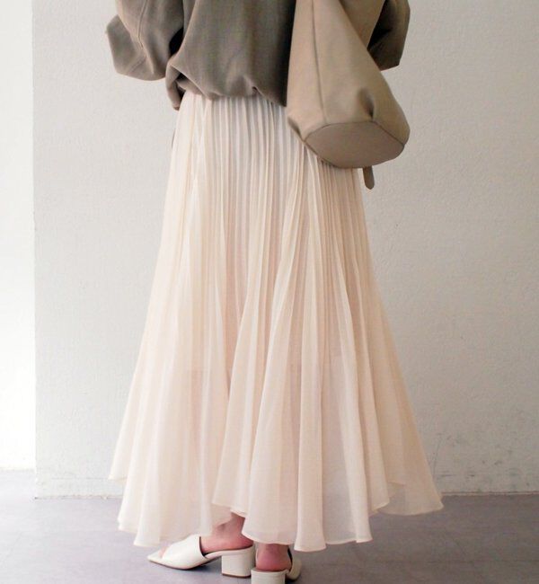  「シアープリーツスカート」|スカート|