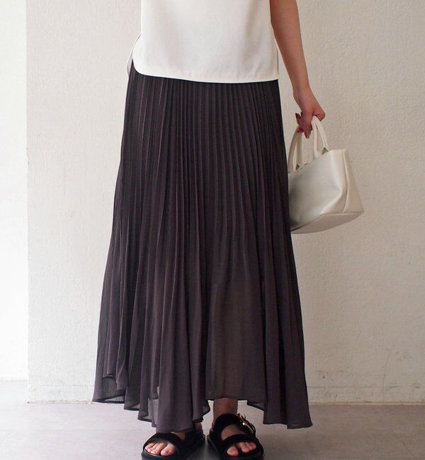  「シアープリーツスカート」|スカート|