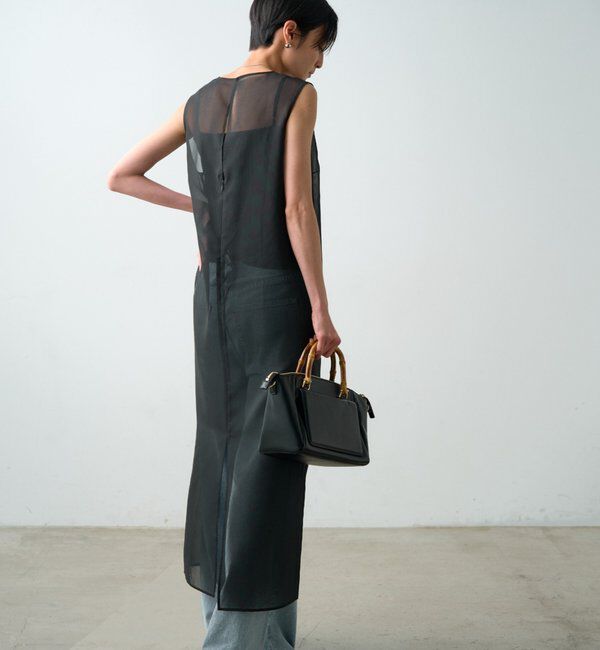  「【JAPAN MADE】シアーノースリワンピース」|ワンピース|