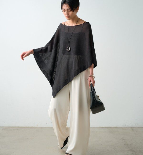  「イージーワイドタックパンツ」|チノ|