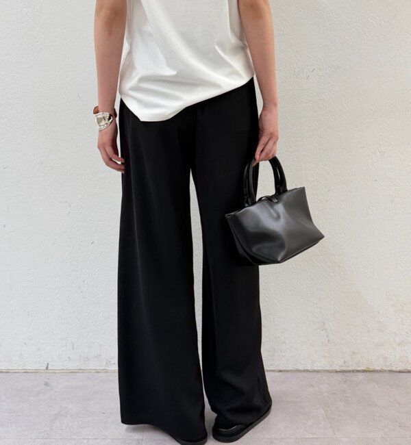  「イージーワイドタックパンツ」|チノ|