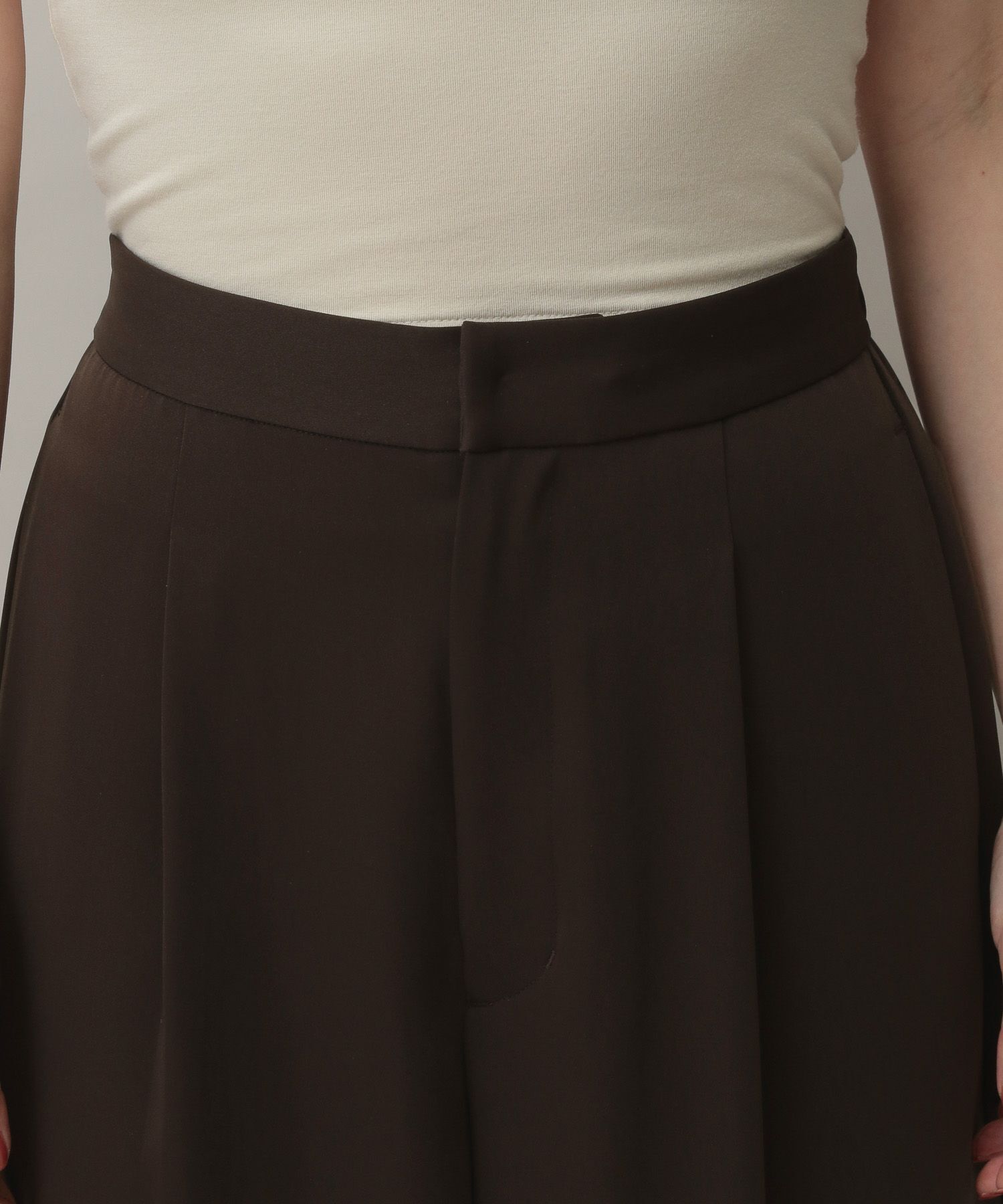 A part by 「【洗える】きれいめイージーストレートパンツ」|その他|