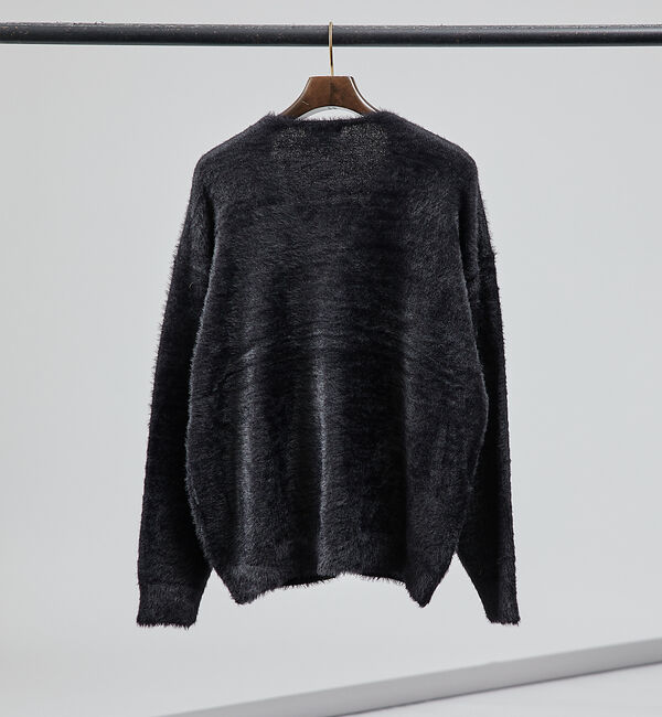 ABAHOUSE「【AH ABAHOUSE】シャギー ニット カーディガン【ユニセックス着用可】」|カーディガン|