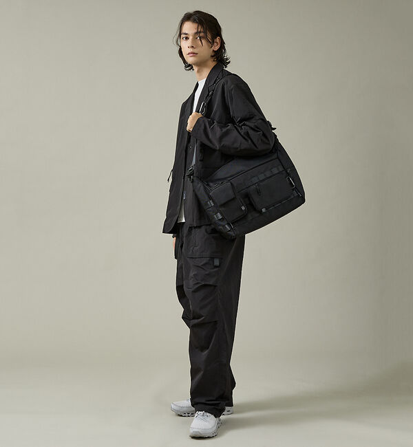 ABAHOUSE「【NoiR / ノワール】Tweak Shoulder / ツイーク ショルダー」|ショルダー・メッセンジャー|