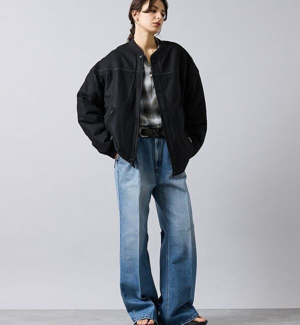 ABAHOUSE「【TOWNCRAFT/タウンクラフト】オンブレチェックシャツ/ユニセックス」|シャツ・ブラウス|