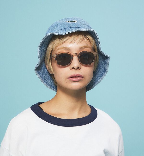 ABAHOUSE「【IZIPIZI/イジピジ】SUN #C/ボストン/ウェリントン サングラス /」|メガネ|ベージュ系その他1