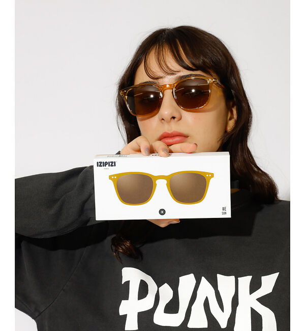 ABAHOUSE「【IZIPIZI / イジピジ】SUN #E / ウェリントン型 サングラス /」|メガネ|
