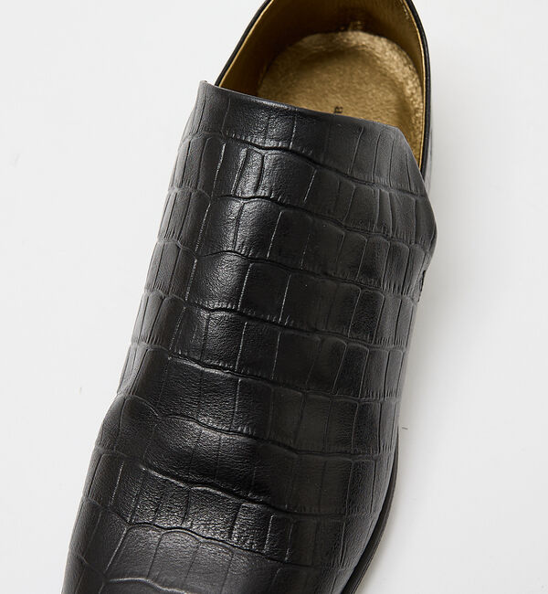 alfredoBANNISTER「【型押し】ドレープ フラット シューズ」|その他|