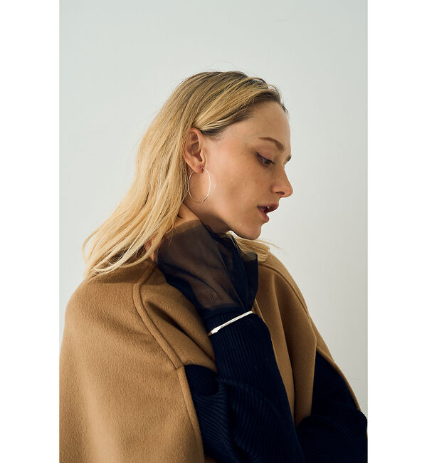 Rouge vif「【一部店舗限定】リブボートネックヘムフェザーワンピース」|ワンピース|