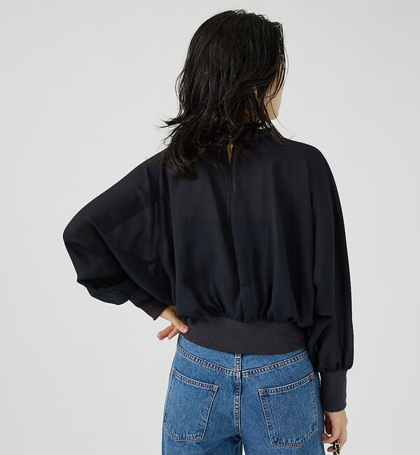 Rouge vif「ストレッチジョーゼットブラウス」|シャツ・ブラウス|