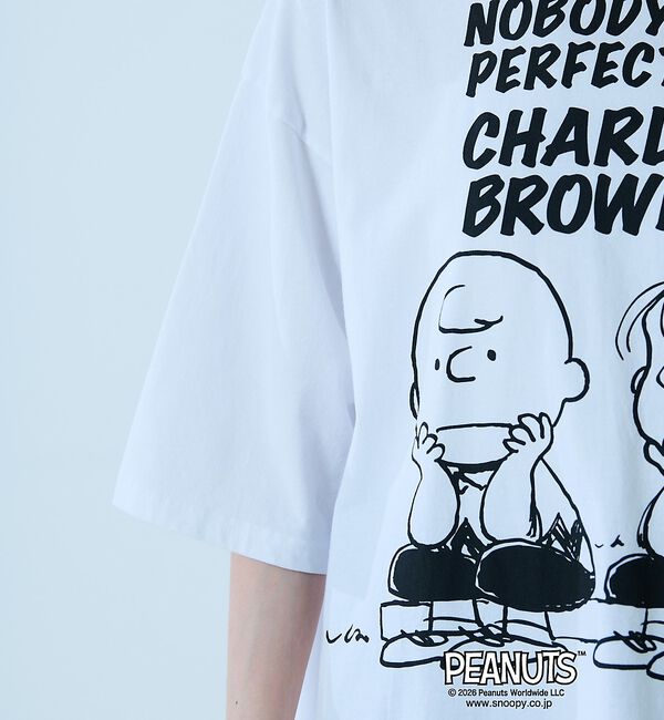 Rouge vif「【JOHNBULL/ジョンブル】PEANUTS プリントTシャツ / スヌーピー」|Tシャツ・カットソー|