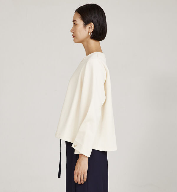 qualite「タックスリーブプルオーバー」|Tシャツ・カットソー|