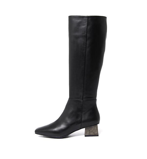 AU BANNISTER「【スノーソール】マーブルヒールロングブーツ」|ショートブーツ|