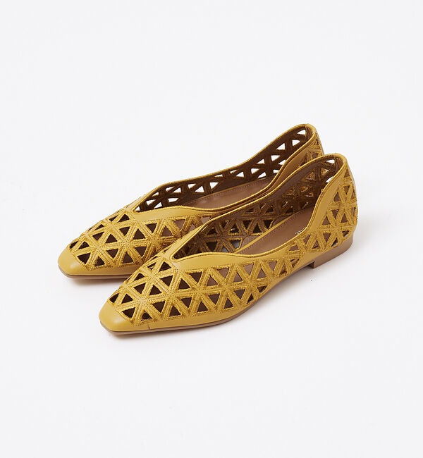 AU BANNISTER「【40周年】【Vibram/ヴィブラムソール】フラットパンプス」|パンプス|