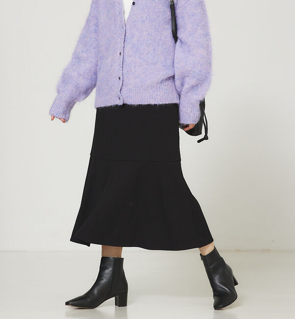 abahouse mavie「カットジョーゼットマーメイドスカート」|スカート|