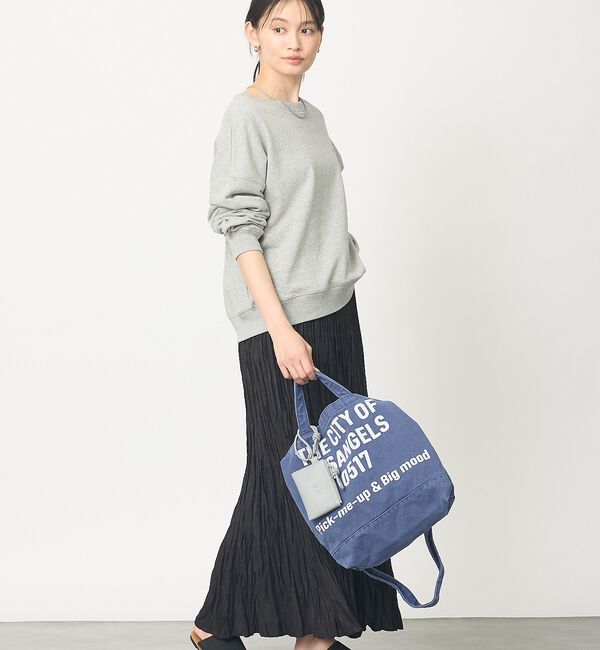 abahouse mavie「【CONTROL FREAK/コントロールフリーク】WASHED LOGOトート」|ショルダー・メッセンジャー|