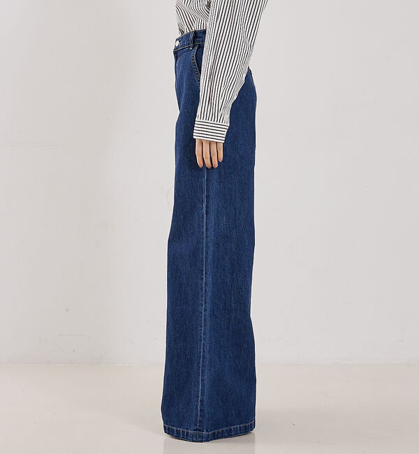 The Store by C' 「【TWP】McDougal St. JEAN／ワイドデニムパンツ」|デニム|