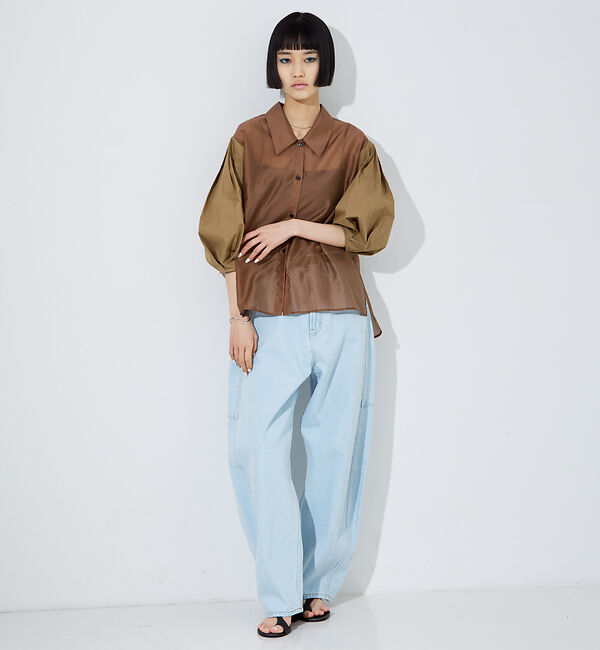 NOMINE「カーブデニム パンツ」|デニム|