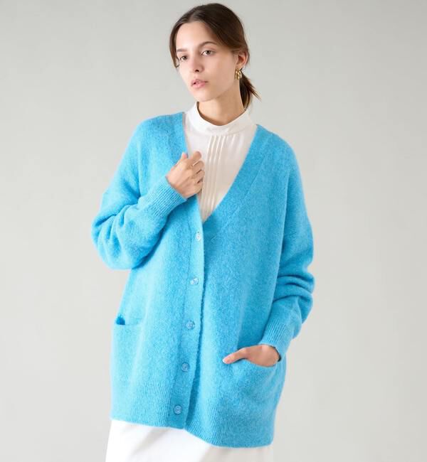 TIARA「アルパカMIXカーディガン」|カーディガン|