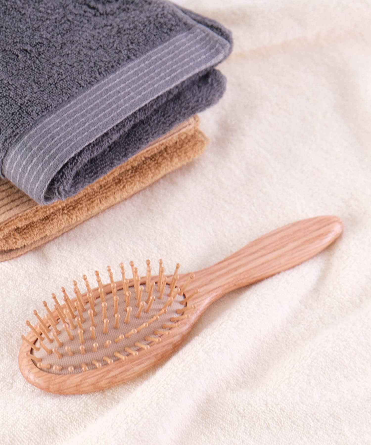 URBAN RESEARCH DOORS「shesay　オーク材のウッドピンブラシ」|その他|