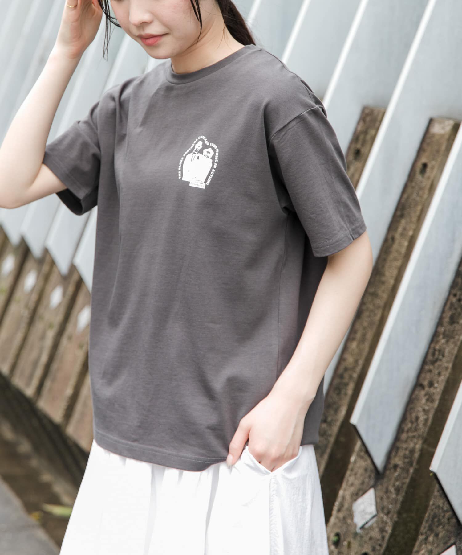 URBAN RESEARCH DOORS「FORK&SPOON　The Blues Brothers T-shirts」|Tシャツ・カットソー|