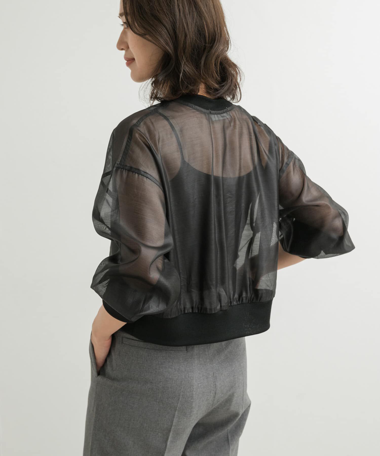 URBAN RESEARCH DOORS「『別注』Audrey and John Wad&times;DOORS　シアーブルゾン」|ブルゾン・スタジャン|