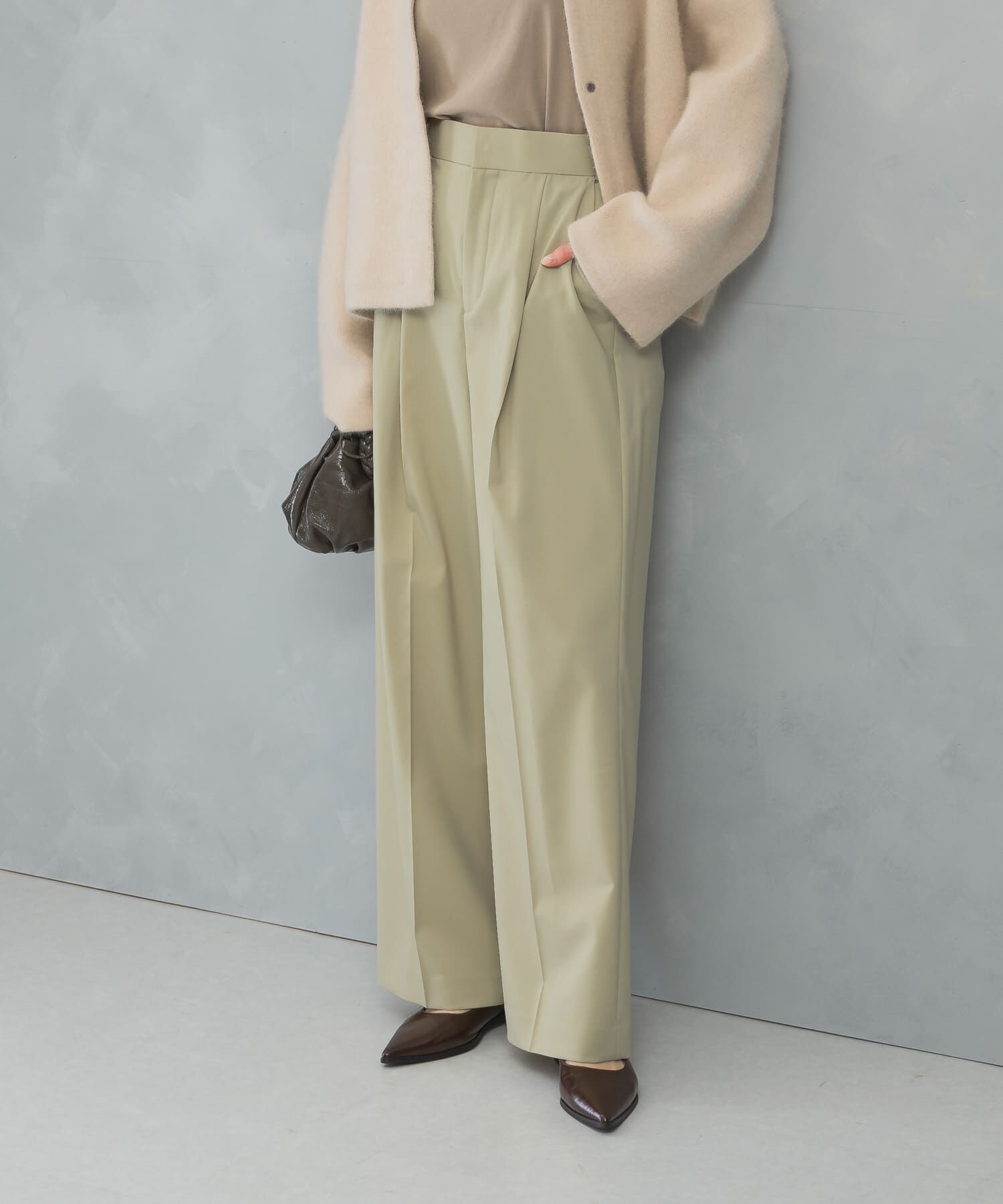 URBAN RESEARCH ROSSO「ハイウエストワイドスラックス」|その他|