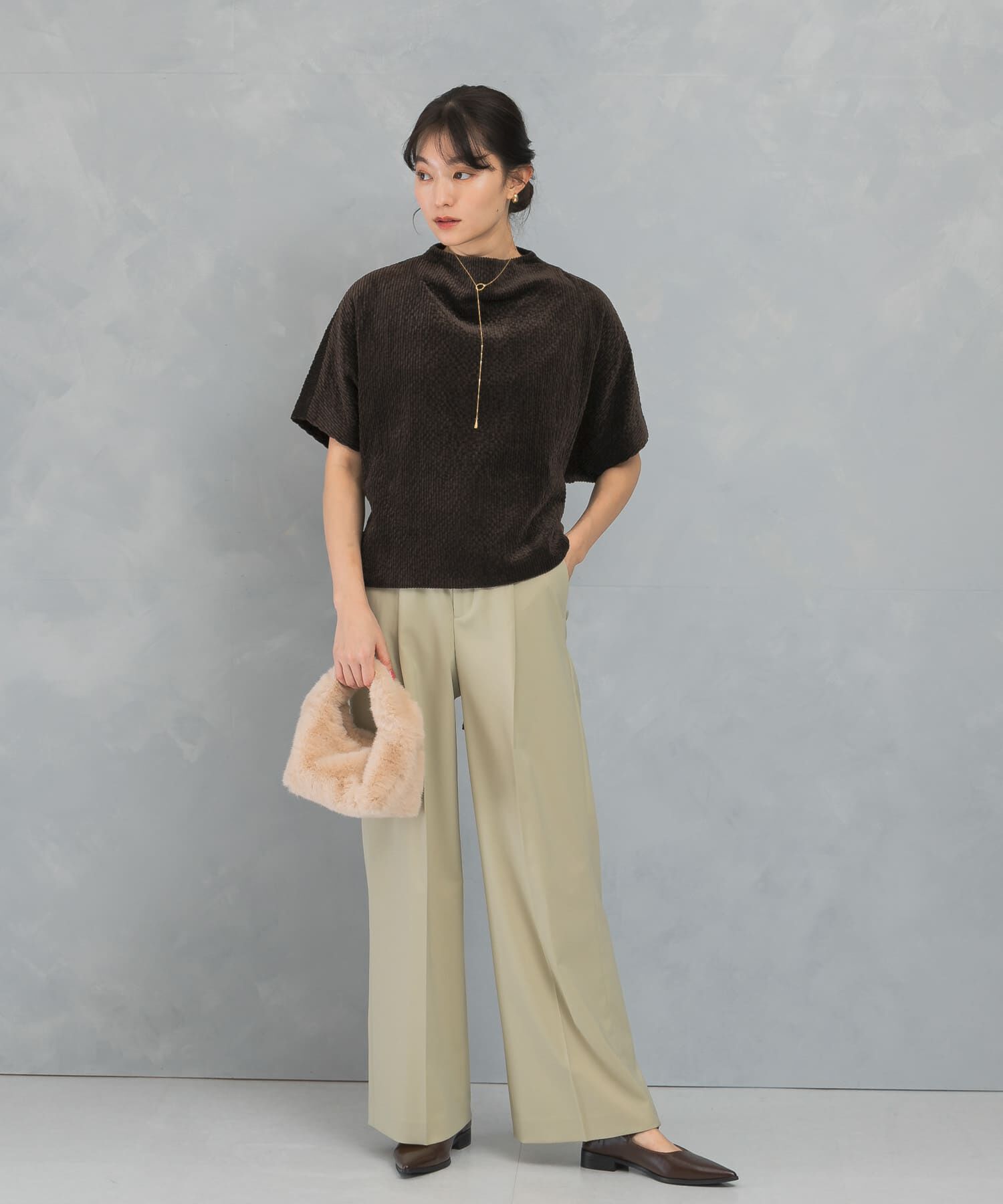 URBAN RESEARCH ROSSO「ハイウエストワイドスラックス」|その他|