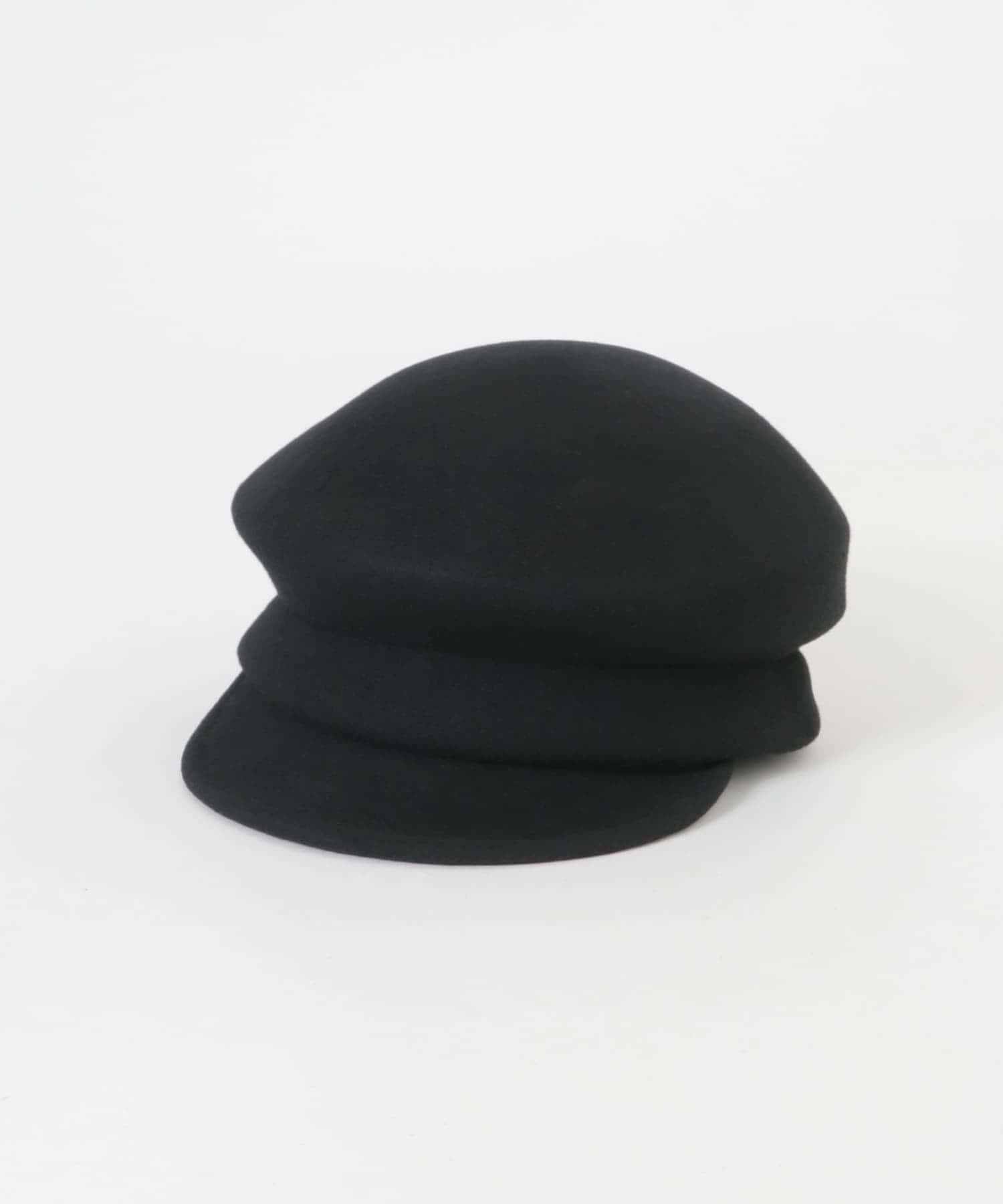 URBAN RESEARCH「フェルトキャスケット」|キャップ・キャスケット|ブラック