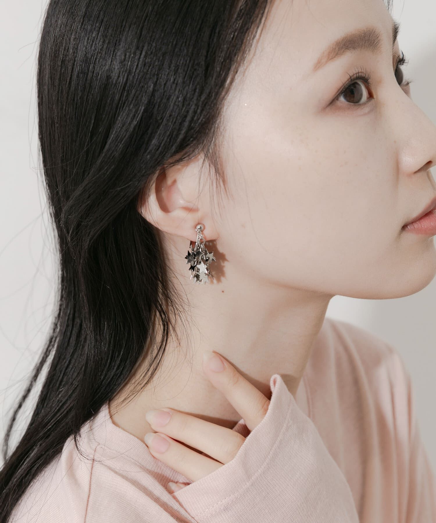 SMELLY「スタープレートボリュームイヤリング」|イヤリング|